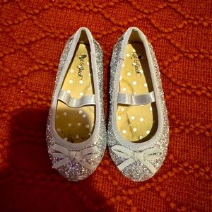 Cat & Jack Sparkle Ballet Flats, 5